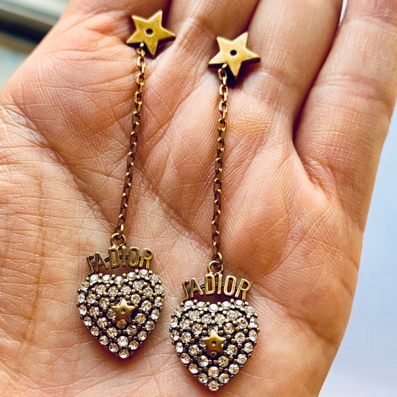 EUC Christian Dior J’adior Crystal Earring ⭐️ - Picture 1 of 8